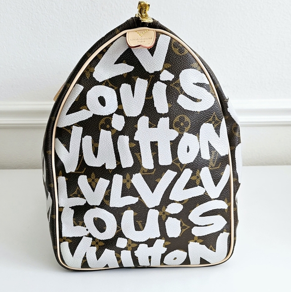 Louis Vuitton Graffiti Limited Edition Keepall 50 - Picture 5 of 12